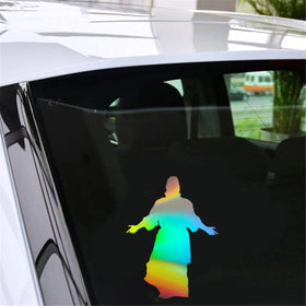 Jesus Christian Religion Belief Stickers Car Window Bumper Vinyl Decal Gift Die Cut Decals Laptop Window Glass