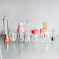 Yueshunxing Jewelry Luxury Unique Lipgloss Container Lip Gloss Containers Lip Tint Bottle Black square Rose Gold Lip Gloss Tubes