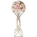 Ourwarm Tall Frame Flower Stand Events Table Decorations Mesa De Centro Metal Geometric Wedding Centerpieces