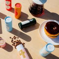 Eco Friendly Biodegradable Cylinder Coffee Tea Kraft Cardboard Containers Small Paper Cans Paper Tube Packaging