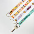 Heat Transfer Printing Logo Card Holder Lanyard Id Keychain Lanyard Personalizados Custom Good Price Silk Printing Lanyard