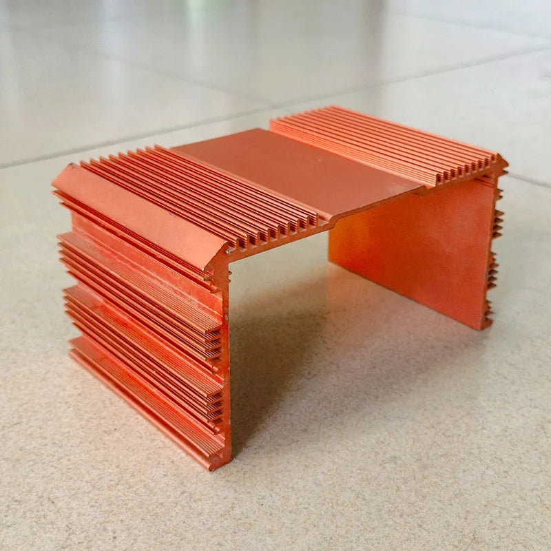 Extruded Aluminum Enclosure Cooling Fins Heatsink Aluminum Enclosure
