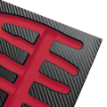 Custom Shape EVA Foam Insert for Packaging Tool Case EVA Packaging Lining 3D Carbon Fiber Texture Foam