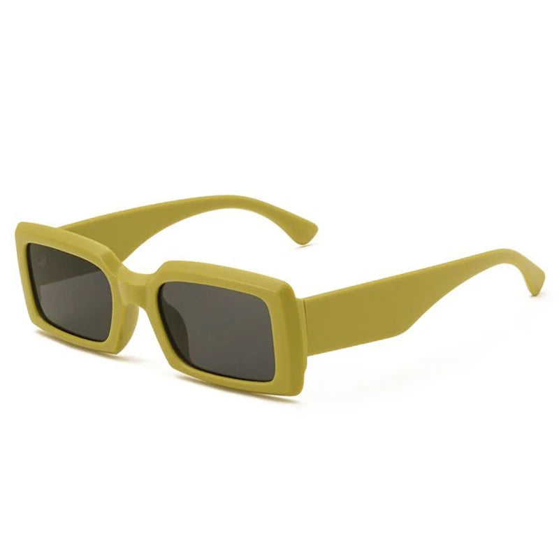 3577 Printed Your Own Brand logo Trendy Sunglasses Vintage Ocean Plastic Custom Small Rectangle Sunglasses