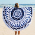 Factory Price Quick Dry Sand Free Microfiber Round Beach Towel Custom Printing Wholesale