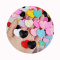 Valentine's Day Cute Charms DIY Craft Making Double Heart Kawaii Resin Craft Supplies Heart to Heart Affinity