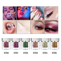 Wholesale Easy to Blend Sparkling Eye Shadow Powder Private Label High Pigment Long Lasting Shimmer Eyes Makeup
