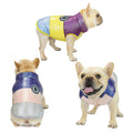 Winter French Bulldog Clothes Designer Warm Windproof Cotton Velvet Bulldogge Bouledogue Vest Coat French Bulldog Clothes