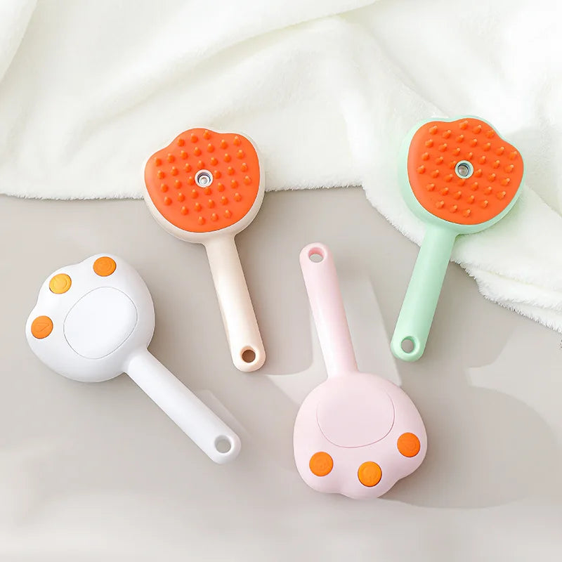 Pet Steam Brush for Cats Pet Grooming Tool Self Cleaning Massage Comb Spray Hair Removal Brush Pet Dog Cat Steam Brush