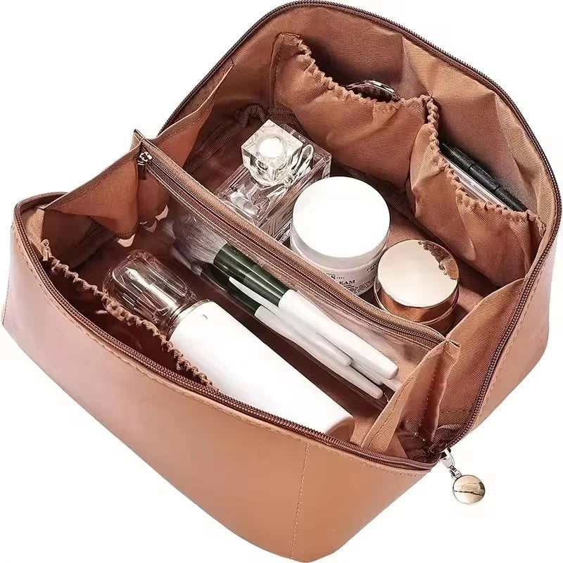 Custom Design Bags Large Capacity Portable Makeup Bag Toiletry Pouch Female Storage Case Make up Organizer Womens Cosmetic Bag