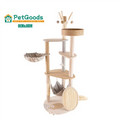 Modern Integrated Cat Tower Large Cat Rack with Jumping Table Sisal Wool Toy for Kittens Wholesale for Foreign Trade