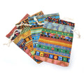 Custom Printing Arabic Style National Storage Gift Reusable Drawstring Jute  Bag