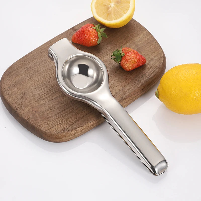 Orange Juice Reamer Fast Handle Press Tool Stainless Steel Lemon Squeezer