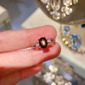 Manufacturer's Handmade Classic Bling Chunky Rings Hot Popular Customized Logo Natural Sapphire Wholesale Gemstone