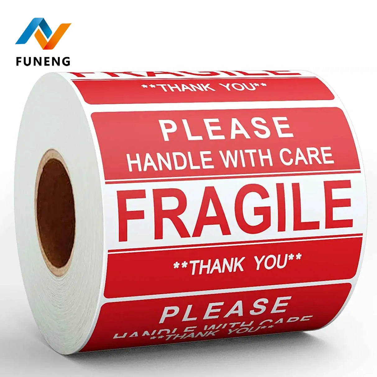 Factory Inventory Express Warning Packaging Stickers Low-cost Wholesale Waterproof Fragile Warning Packaging Stickers