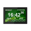 OEM WiFi Digital Analog Clock Memory Loss Alzheimer Dementia Clock With Weather Station