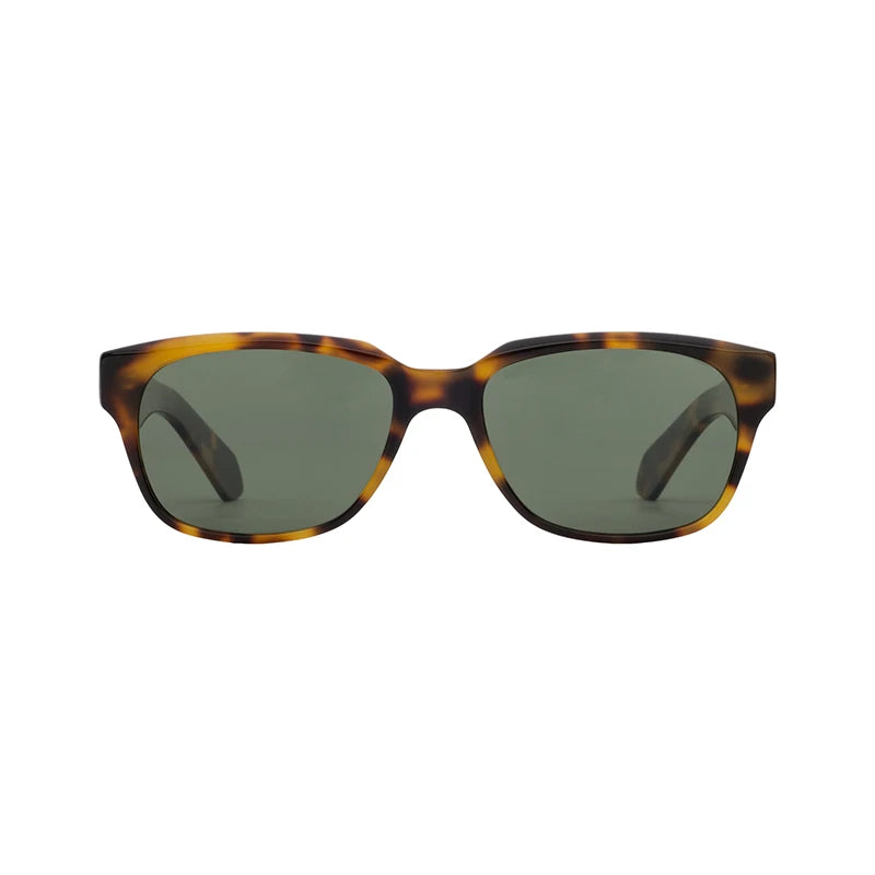 Custom Retro Logo Square Men Polarized Designer Glasses Gray Frame Tortoise Rectangle Mazzuchelli Acetate Sunglasses