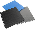 Black Puzzle  Mat Yoga Exercise Gym Fitness Gymnastics Soft Foam Floor Mats