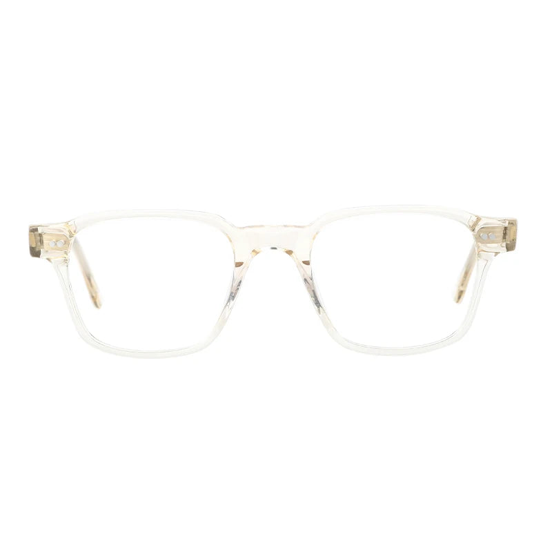 Fashion Transparent Clear Acetate Optical Anti-blue Square Eye Glasses Frames Designer Eyeglasses Eyewear