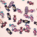 Paso Sico Japanese Super Shiny Glitter Cute Candy Resin Purple DIY 3D Nail Art Charms Fashion Manicure Accessories Decoration
