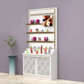 Factory Beauty Shop Cosmetics Display Counter Custom Design Perfume Store Shelf Make up Display showcase