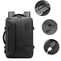 New Multifunctional Travel Laptop Backpack Men's Large Capacity Business Travel Bag Travel Backpack Bag with Luggage Straps