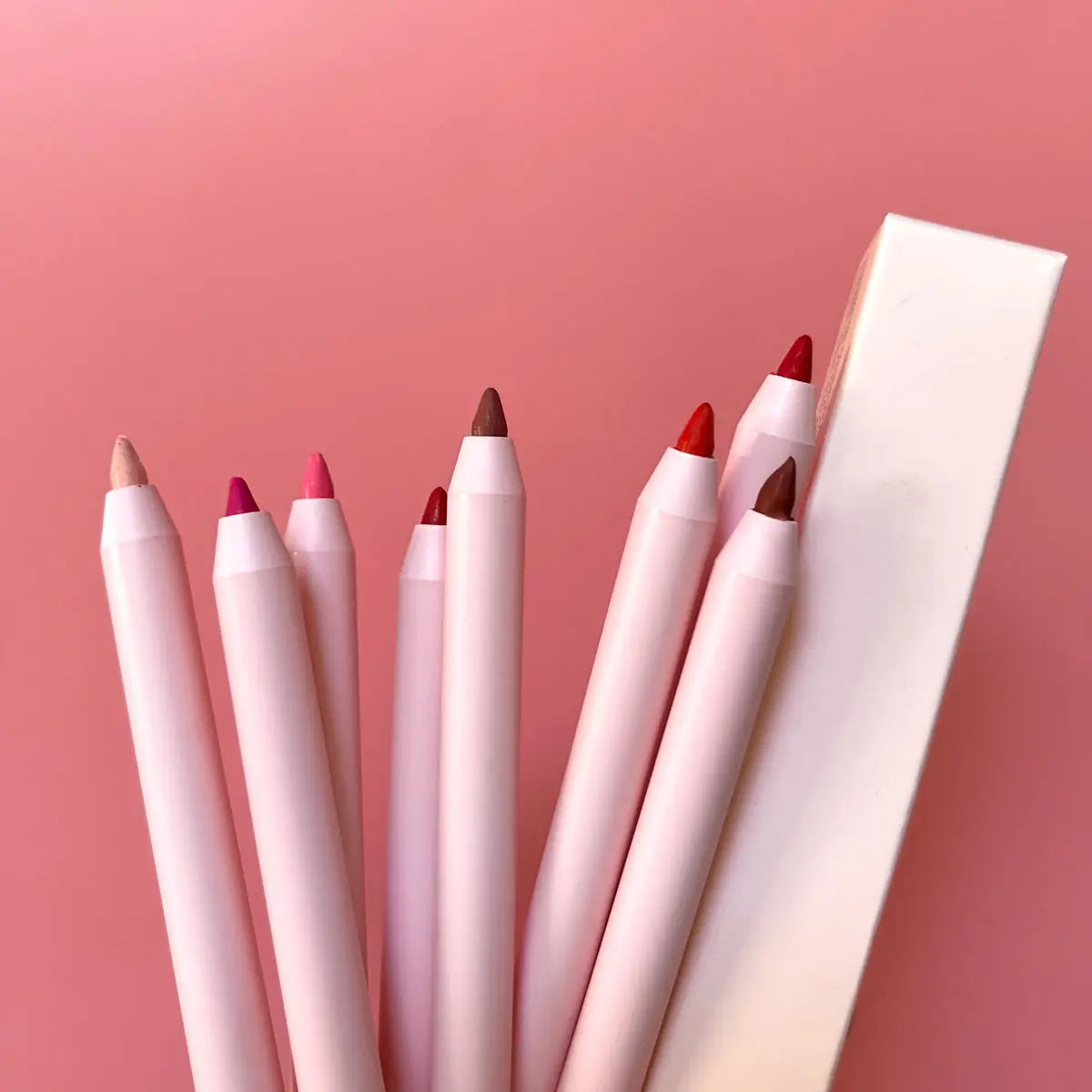 More Than 30 Colors pink Lipliner Vegan Makeup Private Label Cream High Pigment Lip Liner