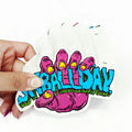 Custom Vinyl Sticker Waterproof Packaging Strong Adhesive PVC Stickers Die Cut Sticker Label