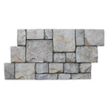 FPC Modern Big Slab Stone Wall Panel Lightweight Fireproof Waterproof Exterior Wall Panel 3D Stone Effect Easy Installation