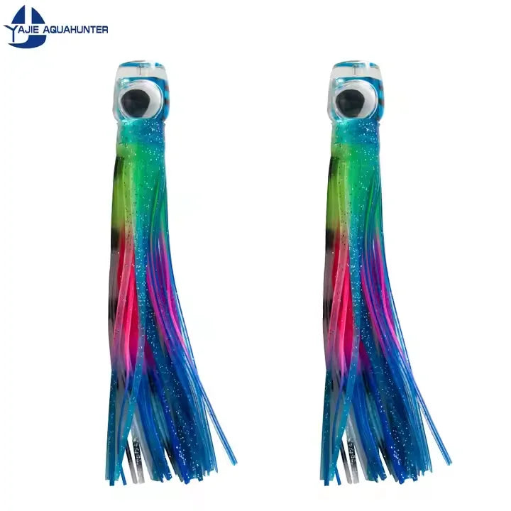 8.2 Inch Deep Sea Resin  Pvc Soft Octopus Lures  Trolling Soft Lures