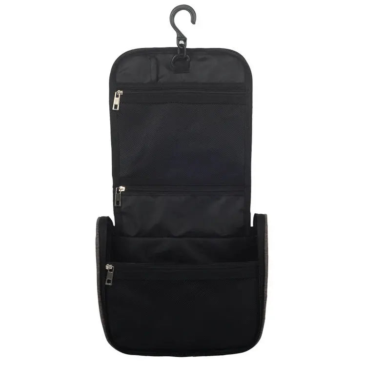 Portable Large Travel Cosmetic Bag Pouch Box Case Men Women Hanging Fashion Zipper Polyester Cotton Nylon PU Neoprene Makeup