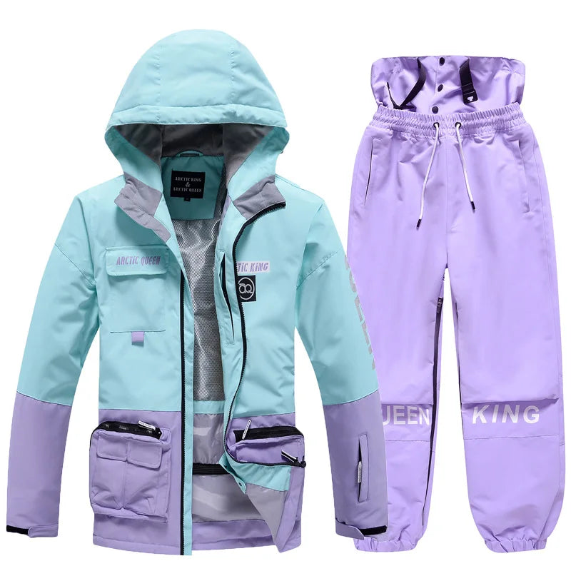 Professional Windproof Waterproof Ski Clothing Winter Snow Jacket Unisex Outdoor Ski Suit Hot Ski Equipment Snowboard Jacket