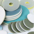 6 Inch Pyramid Back Velvet Sand Disc P5000 150mm Sponge Sandpaper Trizact Hookit Precision Grinding Foam Sandpaper