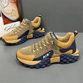 Men's Casual Sneakersmen's Outdoor Walking Shoes. Fashionable Fitness Sports Shoes with Thick Soles.