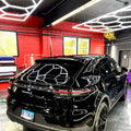 Hexagon LED Light for Car Wash and Detailing Bright Garage Lighting Solutions