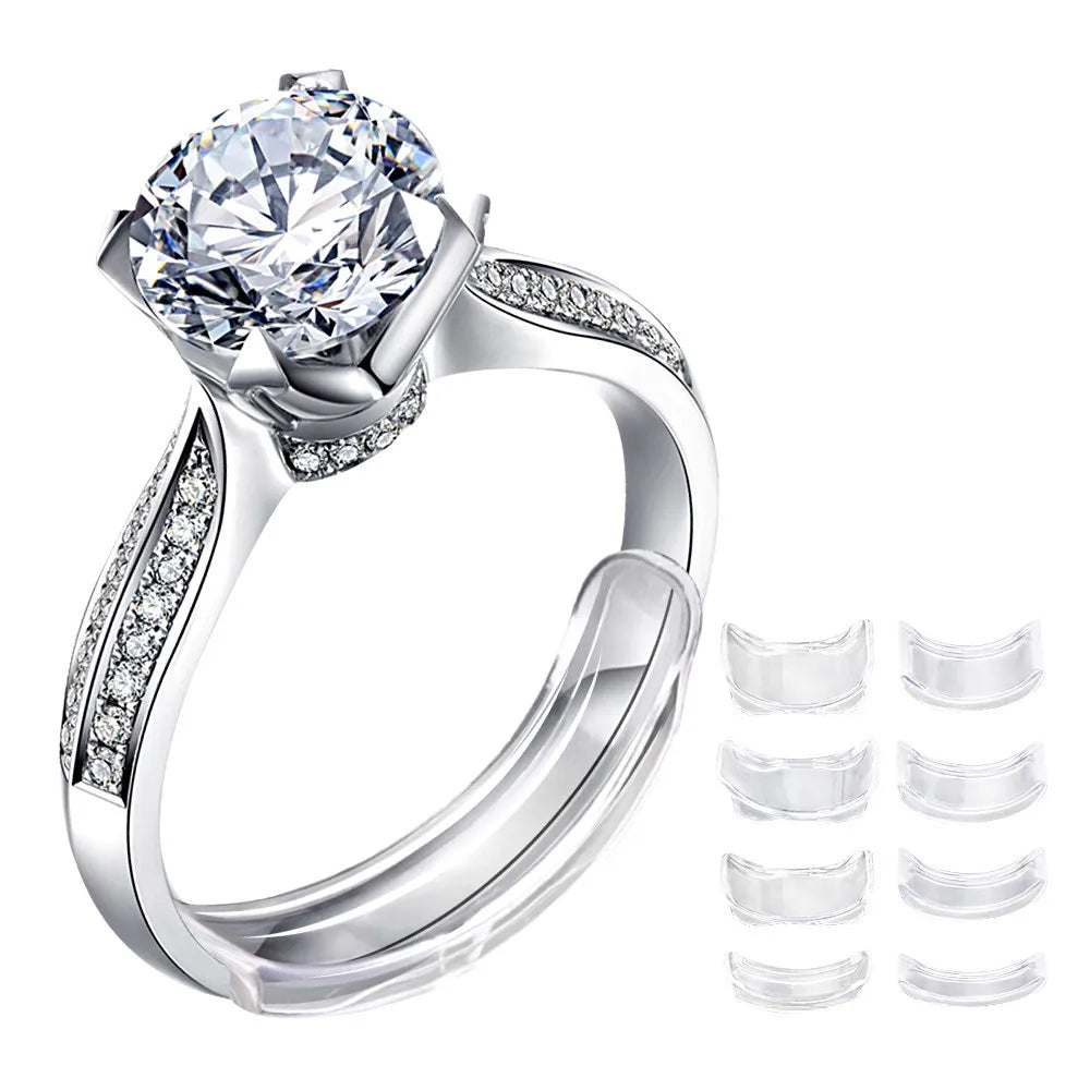 Invisible Clear Ring Size Adjuster Resizer Loose Rings Reducer Ring Adjuster