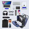 Bopai Nylon Large Expandable Usb Charging Office Men Anti Theft Multifunction Notebook 15.6 Inch Laptop Travel Business Backpack