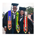 Graduation Stole Country Flag Congratulations Graduation Sash Class of 2024