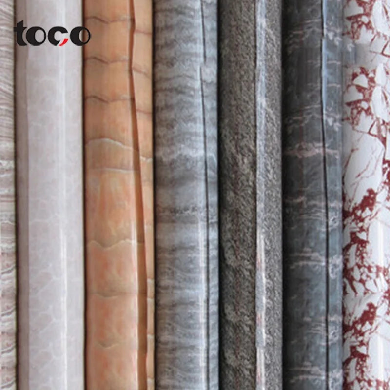 High Gloss Self-Adhesive Laminated PVC Film for MDF Board-Furniture Decorative Laminate with Wood/Grain Pattern for Hotel Use