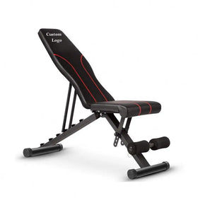 Longotech Heavy Duty Gym Equipment Sit up Pro Flat Incline Decline Weight Bench Press 5 in 1 Training Adjustable Foldable