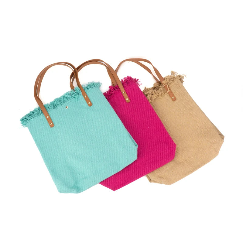 Custom Women's Tote Bags Fashion Custom Logo Handbags Ladies Canvas Tote Bag Large Capacity Beach Canvas Bag for Women