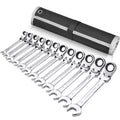 Flexible Ratchet Combination Metric Hand Tools Torque Wrench Multipurpose Lightweight Repair Tool Set