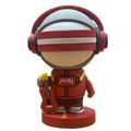 Professional Custom 3D PVC Crystal Handmade Environmental Friendly Action Figure Mini Figurine of Cartoon Character Mascot