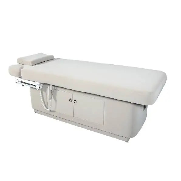 Aesthetician Bed Facial Ergonomic Facial Bed/ Beauty Salon Spa Stationary Facial Bed/ Buttoned Beauty Bed Width 80cm