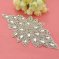 Fashion Crystal Rhinestone Applique Work Designs for Dresses WRA-311