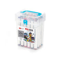 Non-toxic Double-head Permanent Art Marker Pen Multi-colored Paint Marker for Students and Offices