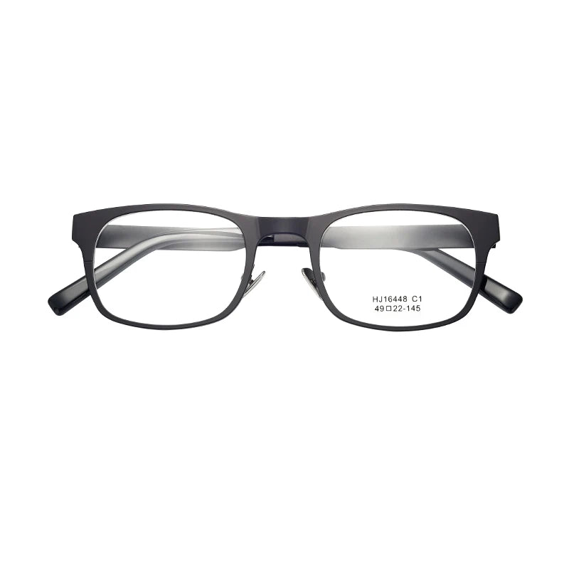Classic Optical Eyewear Modern Design Glasses Full Metal Half Frame Women Eyeglasses