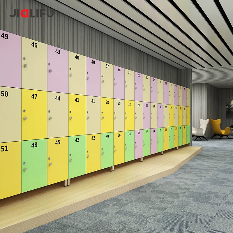 CE Certificates Waterproof Phenolic Combination Lock Swimming Pool Gym Club Locker Cabinet for Sale