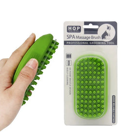 Factory Wholesale Rubber Cat Pet Shower Massage Brush Pet Dog Washing Bath Brush