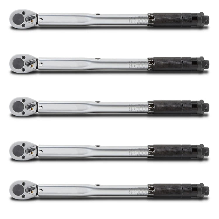 YUHANG 3/8 Inch Carbon Steel Drive Click Torque Wrench (10-80 Ft.-lb.) for DIY OEM Customizable